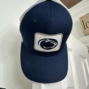 Nike Navy and White Trucker Hat